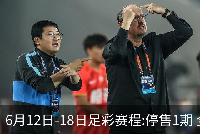 6月12日-18日足彩赛程:停售1期 全部为世界杯小组赛